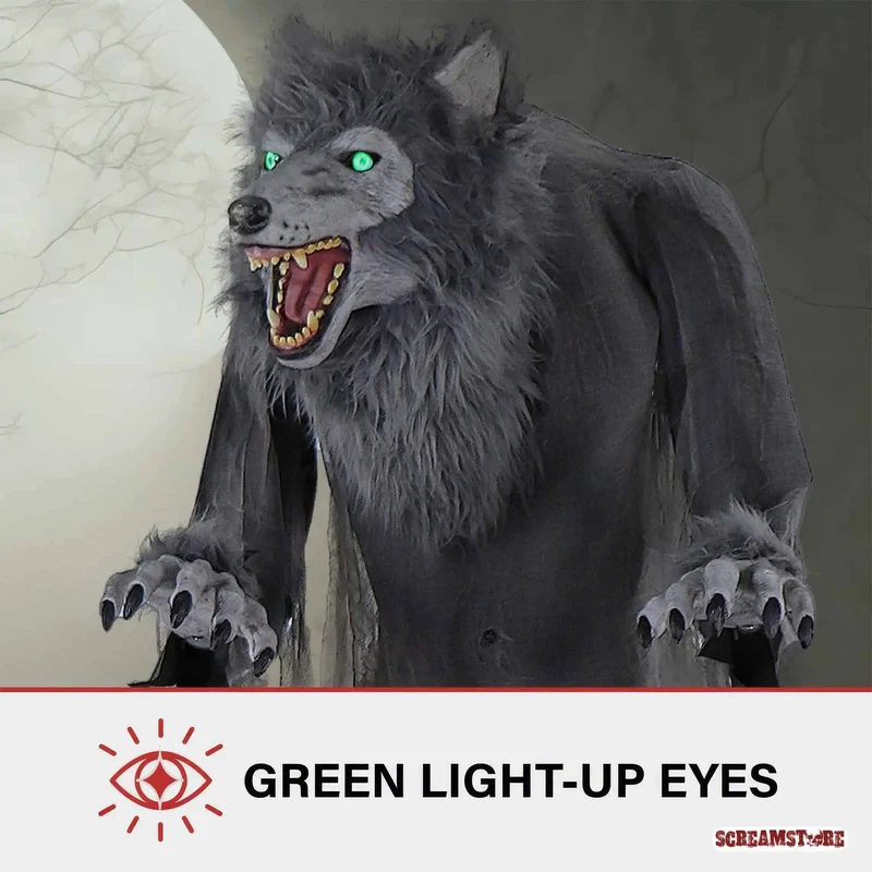 Riesiger stehender Hollywood Werwolf