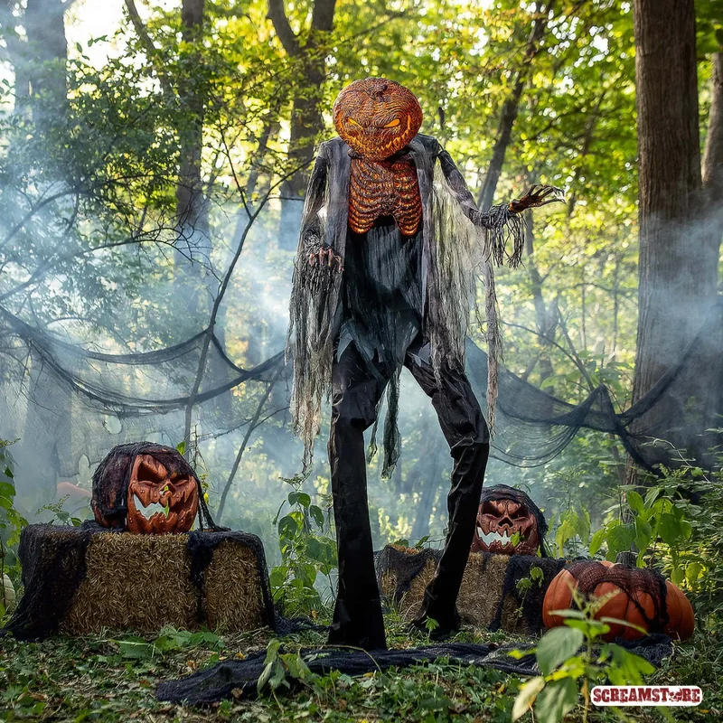 Halloween Vogelscheuche Scorched Scarecrow XL