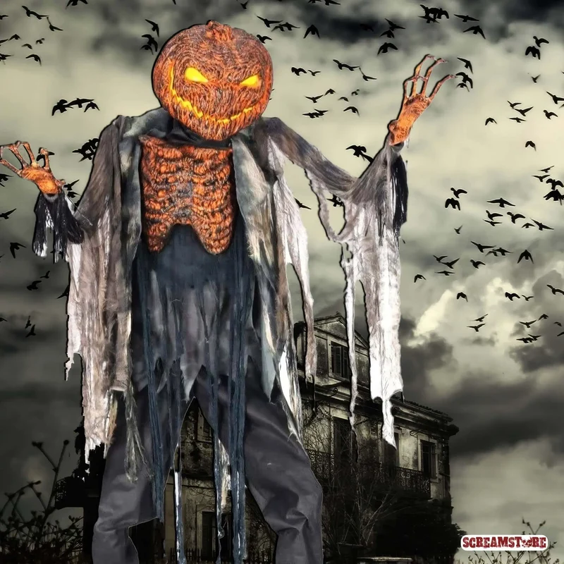 Halloween Vogelscheuche Scorched Scarecrow XL