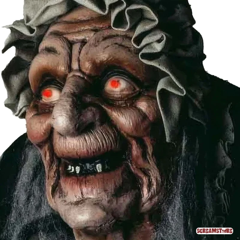Creepy Granny Halloween Animatronic