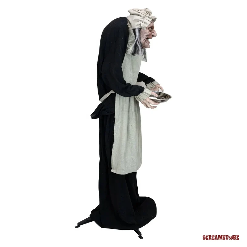 Creepy Granny Halloween Animatronic