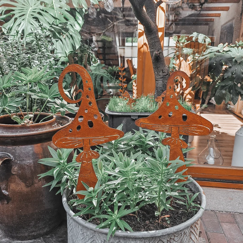 Gartenstecker Pilz