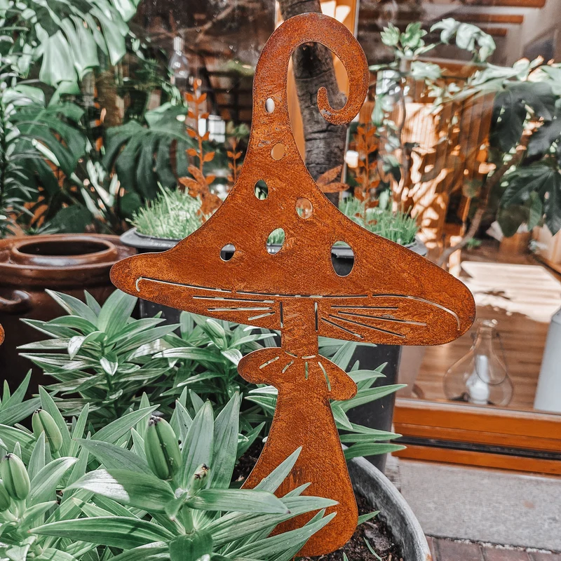 Gartenstecker Pilz