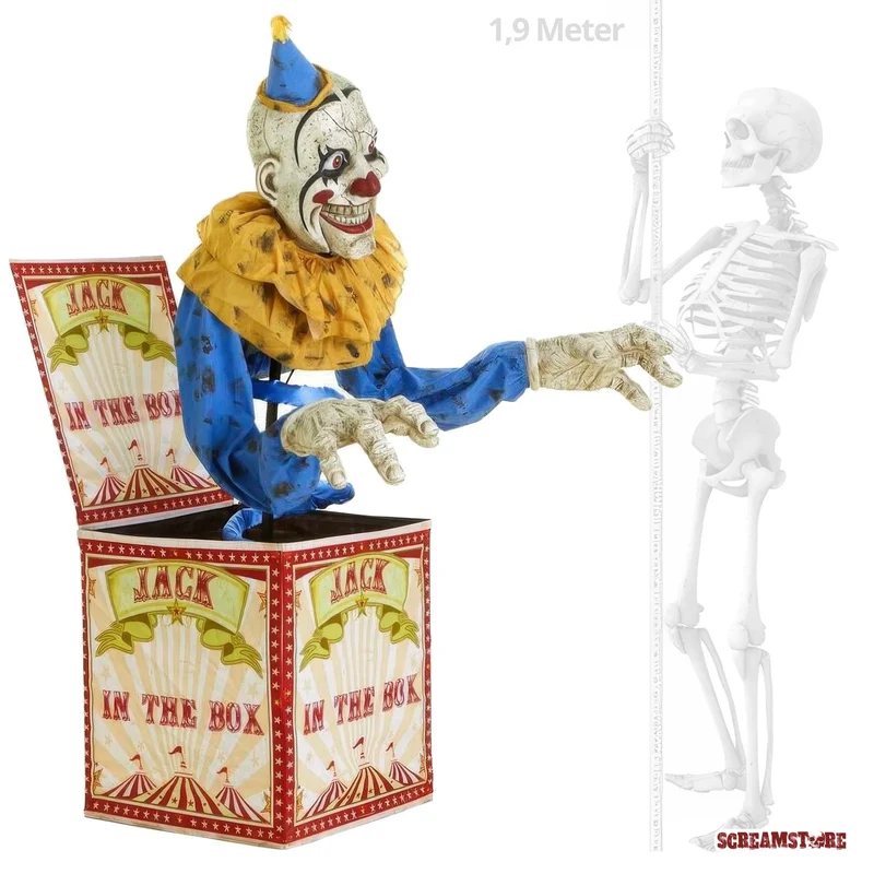 Horror Musikbox Jack in the Box Original