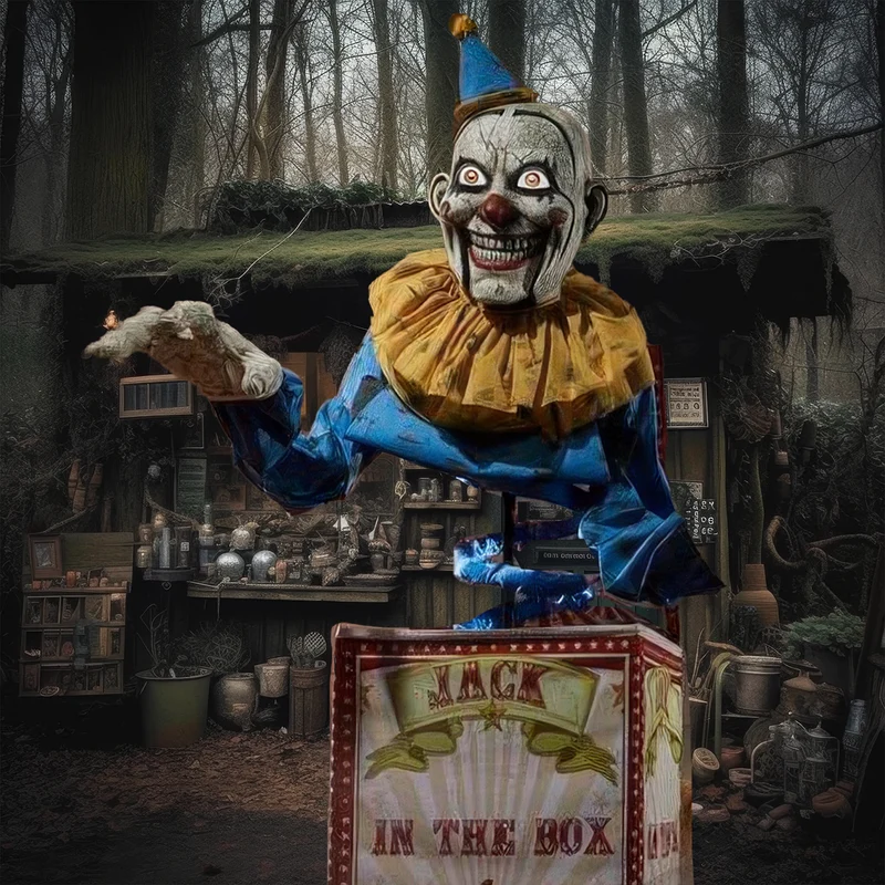 Horror Musikbox Jack in the Box Original