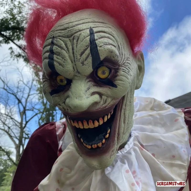 Blutrünstiger Zombie Psycho Clown XL