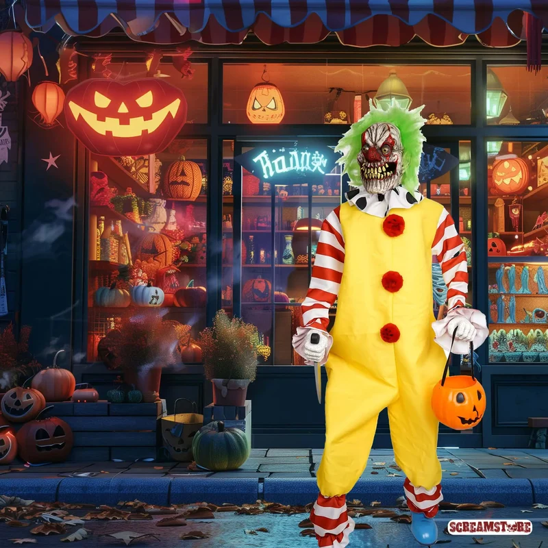 Bloody Beppo Halloween Killer Clown
