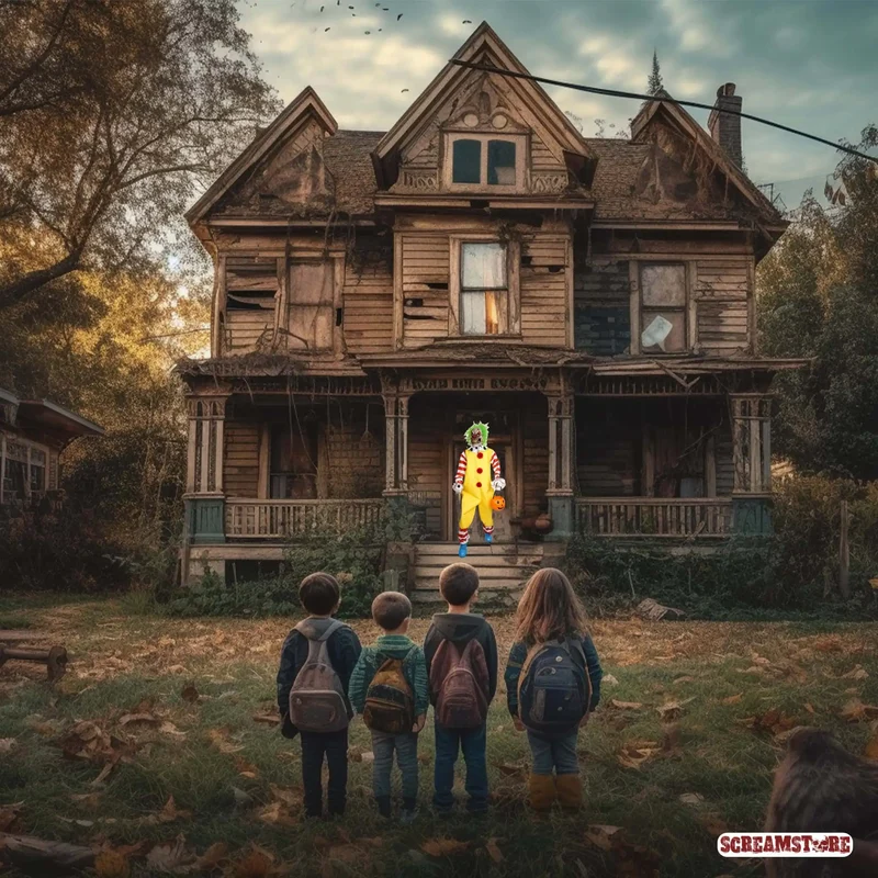 Bloody Beppo Halloween Killer Clown