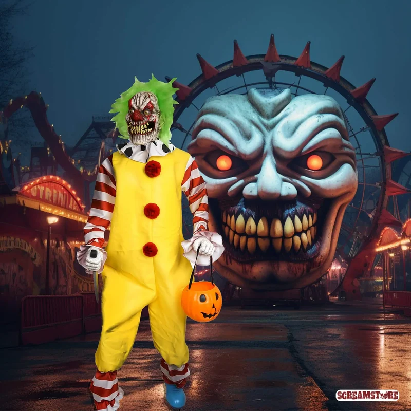 Bloody Beppo Halloween Killer Clown