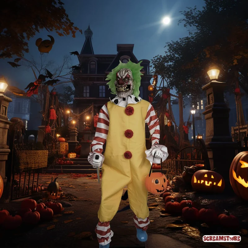 Bloody Beppo Halloween Killer Clown