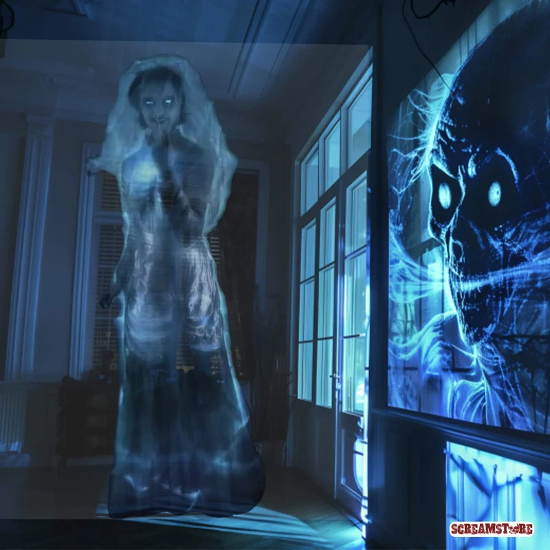 AtmosFX Hollusion Projektions Stoff XL grau