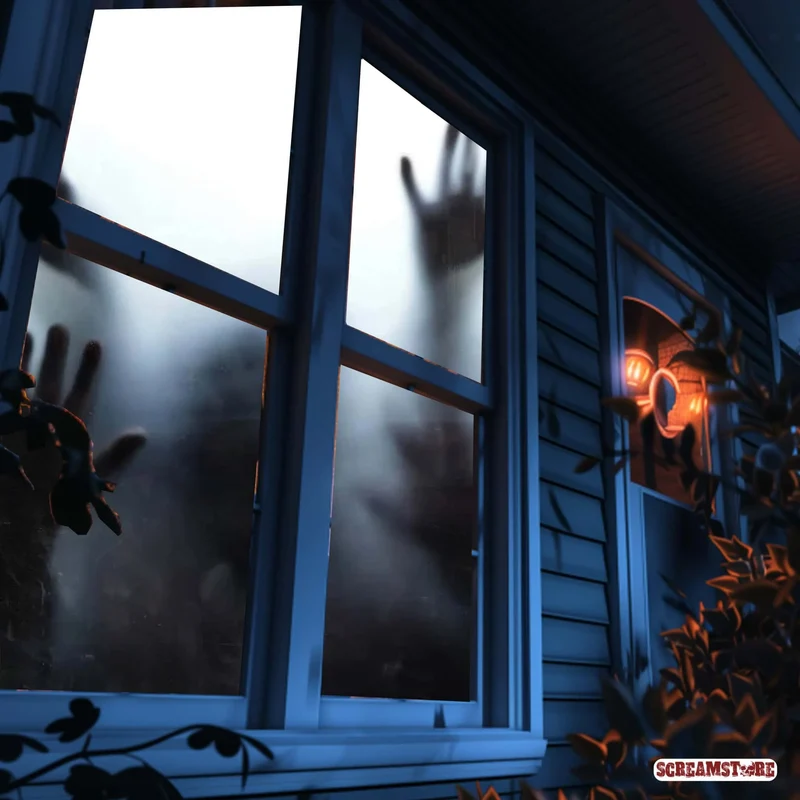AtmosFX USB "Spooky Halloween Window Decorations"