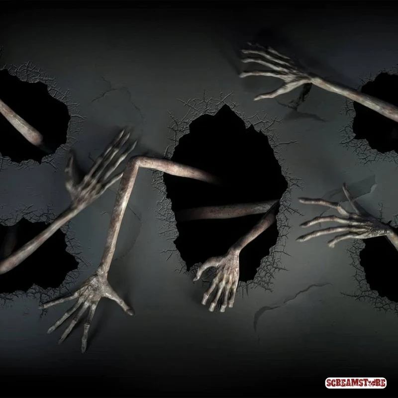 AtmosFX USB "Spooky Halloween Window Decorations"