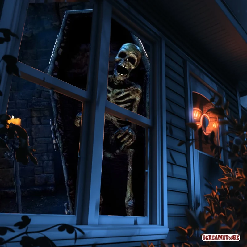 AtmosFX USB "Spooky Halloween Window Decorations"