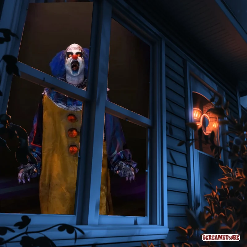 AtmosFX USB "Spooky Halloween Window Decorations"