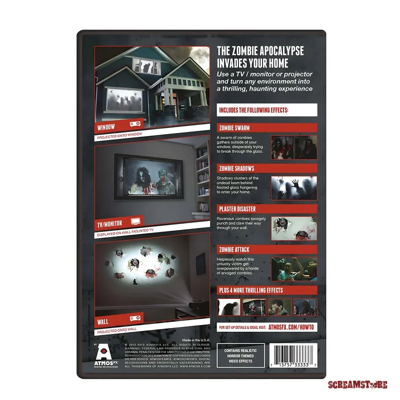 AtmosFX DVD "Zombie Invasion"
