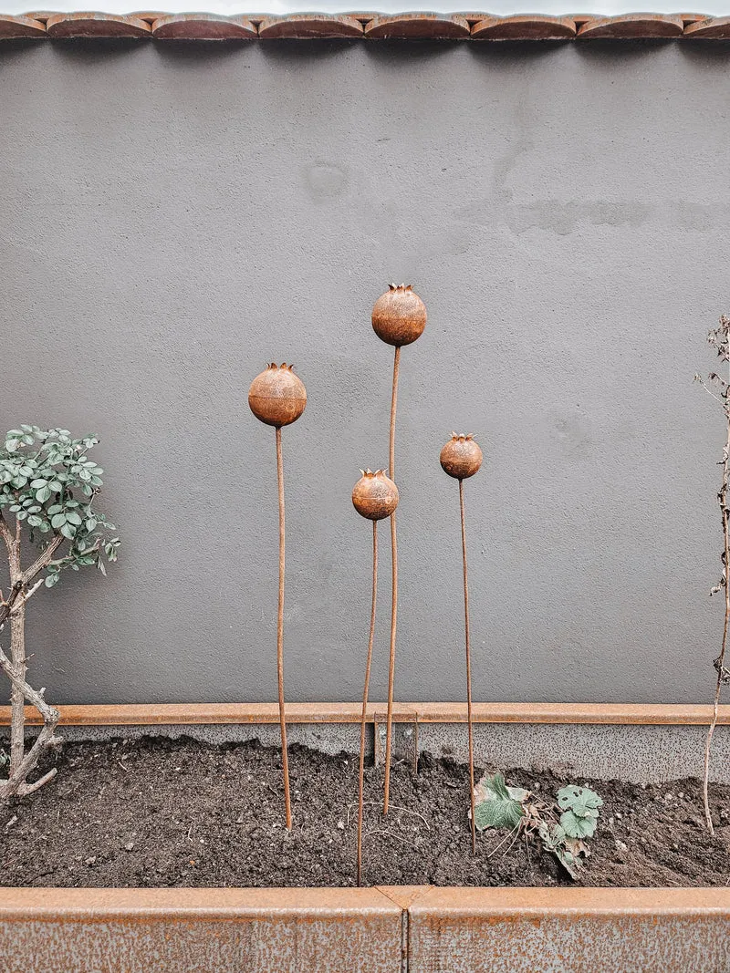 Gartenstecker Mohn