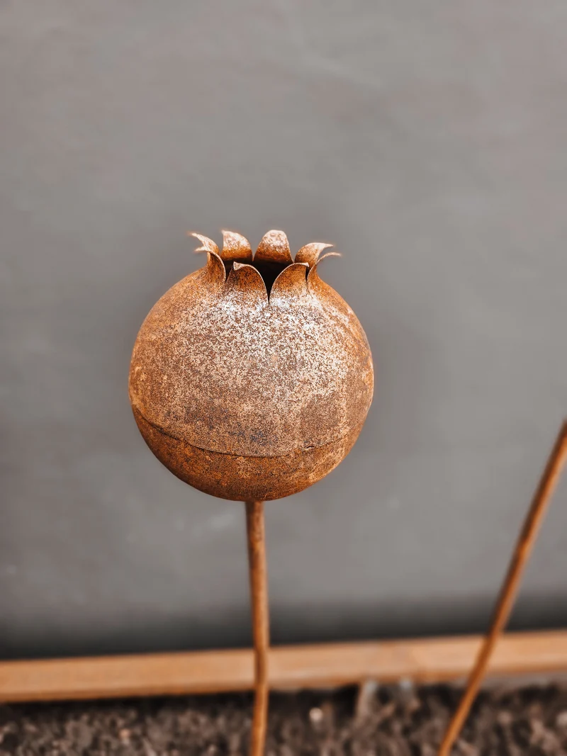 Gartenstecker Mohn