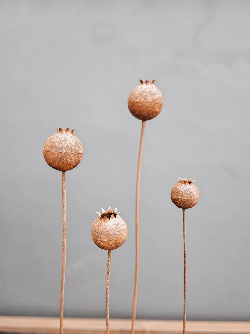 Gartenstecker Mohn