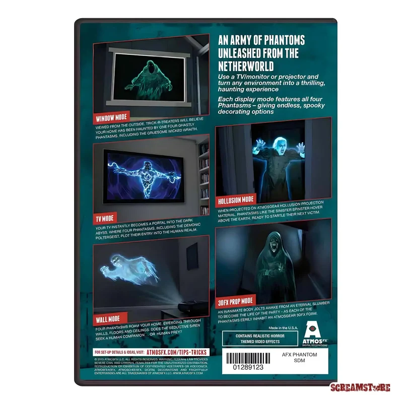 AtmosFX DVD "Phantasms"