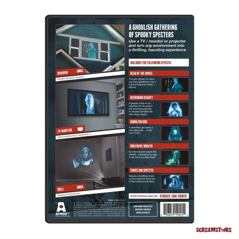 AtmosFX DVD Ghostly Apparitions