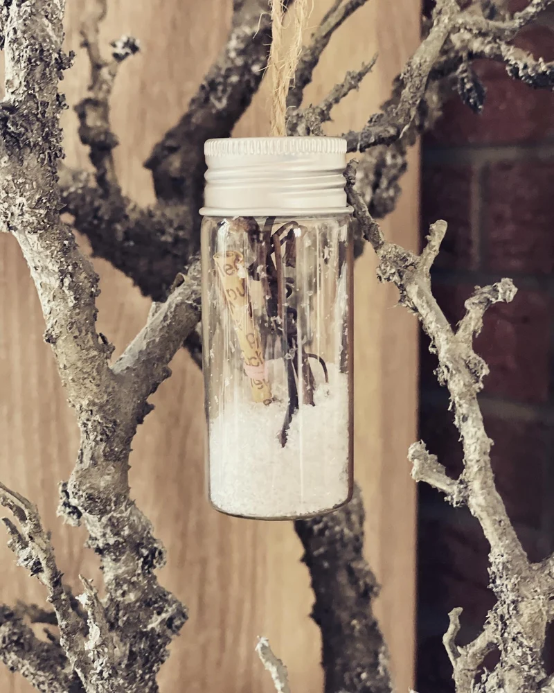 Flasche mit Füllung