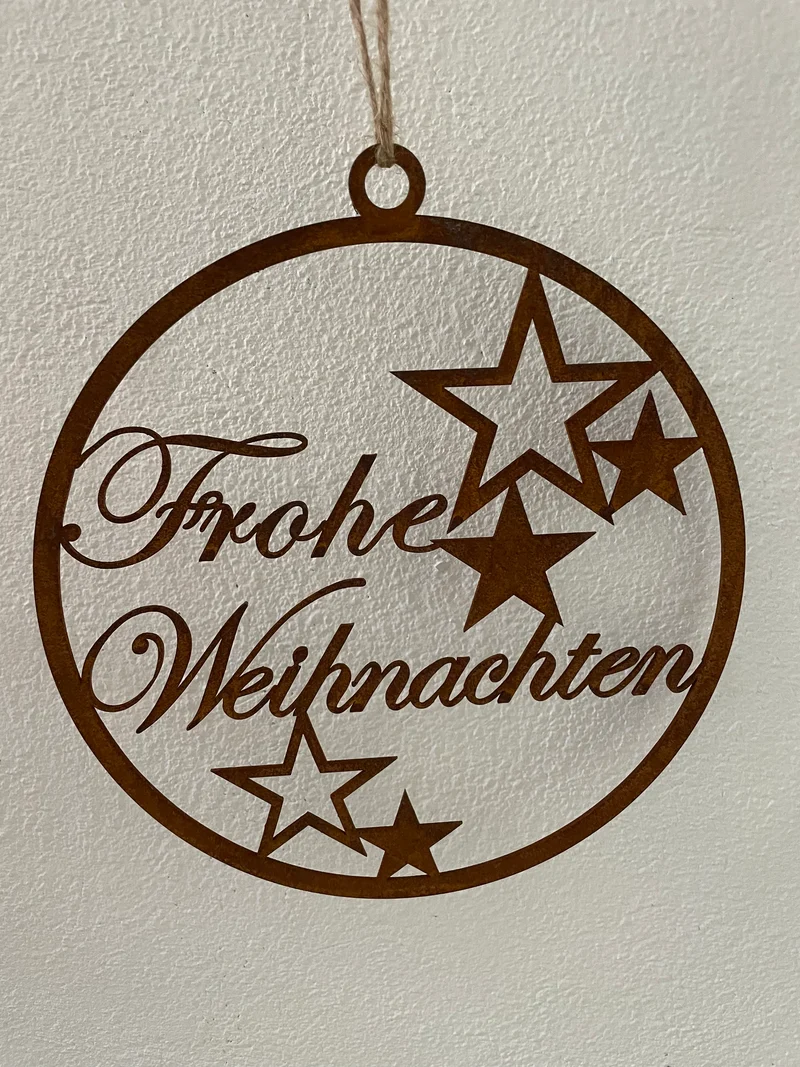 Weihnachtskranz „Frohe Weihnachten“