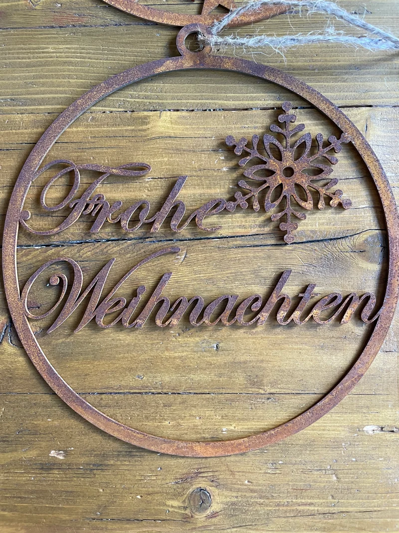 Weihnachtskranz „Frohe Weihnachten“