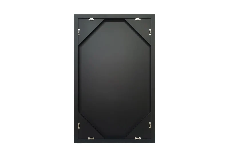 Casa Padrino Luxus Wanddekoration Weiß 60 x 4 x H. 95 cm - Wandrelief Oliver aus Bananenrinde mit Holzrahmen - Luxus Deko Accessoires