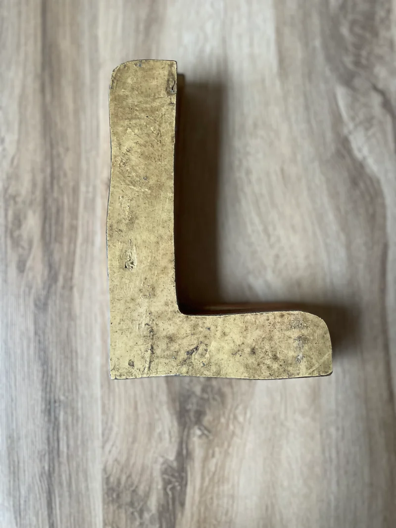 Holzbuchstaben