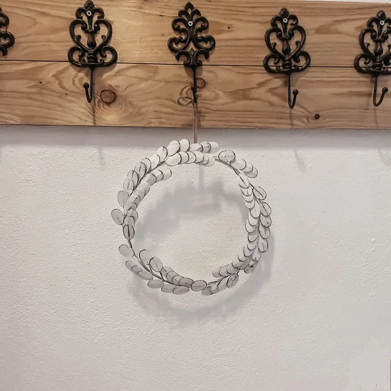 Metallkranz shabby chic