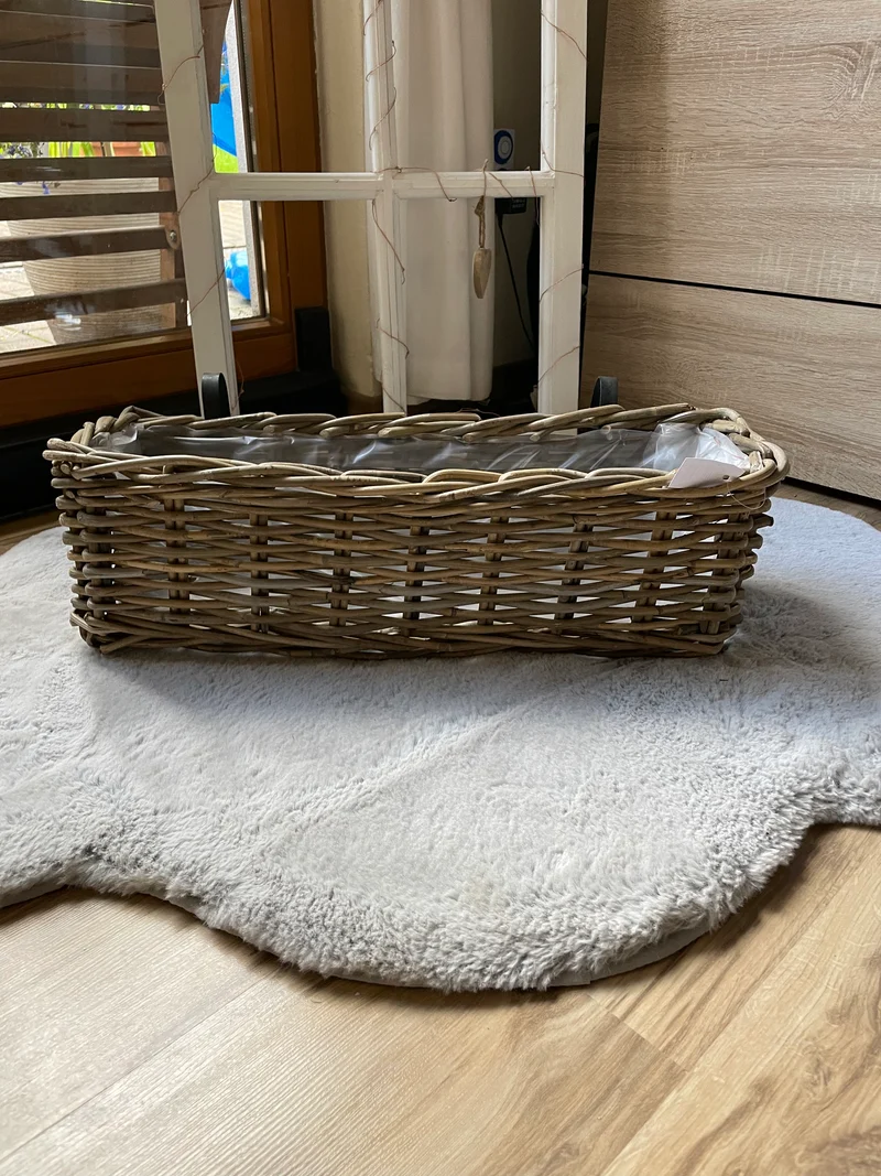 Rattan Balkon Kasten