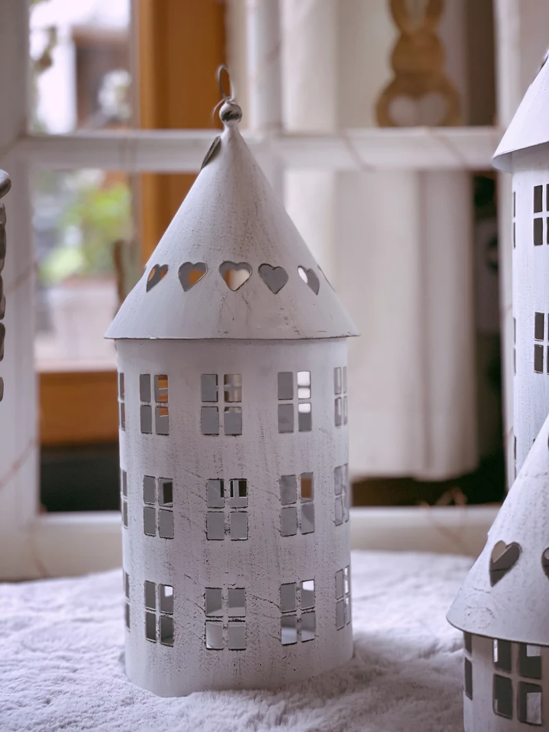 Laterne Vogelhaus