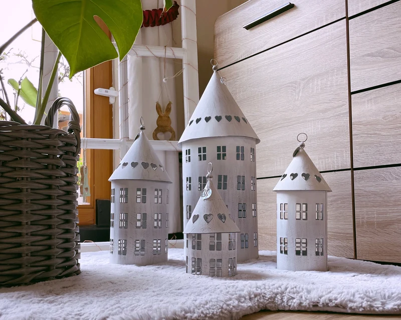 Laterne Vogelhaus