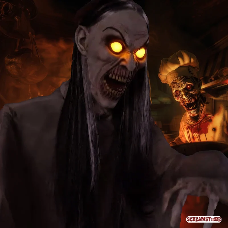 Schreiende Berzerk Banshee Hexe Original