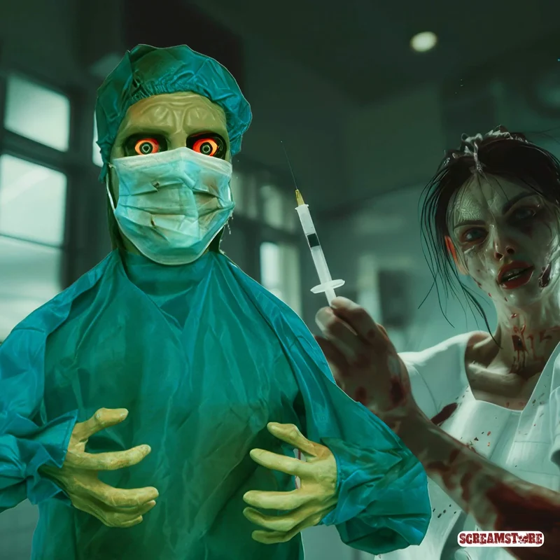 Unheimlicher Zombie Chefarzt