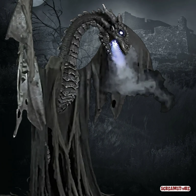 Sagenhafter XL Kino Winter Drache