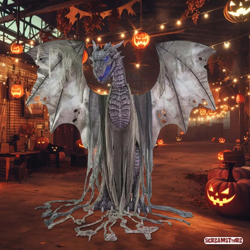 Sagenhafter XL Kino Winter Drache