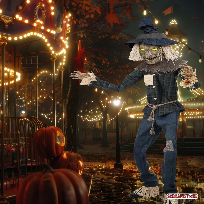 Horror Stroh Vogelscheuche SERVO