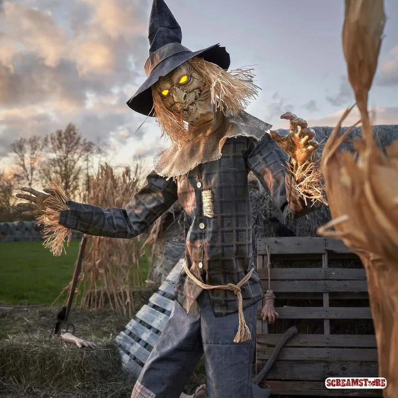 Horror Stroh Vogelscheuche SERVO