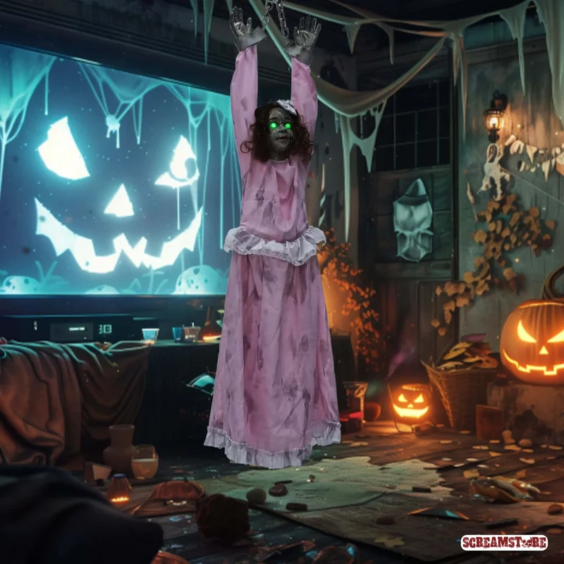 Schreiendes Horror Mädchen Viktoria