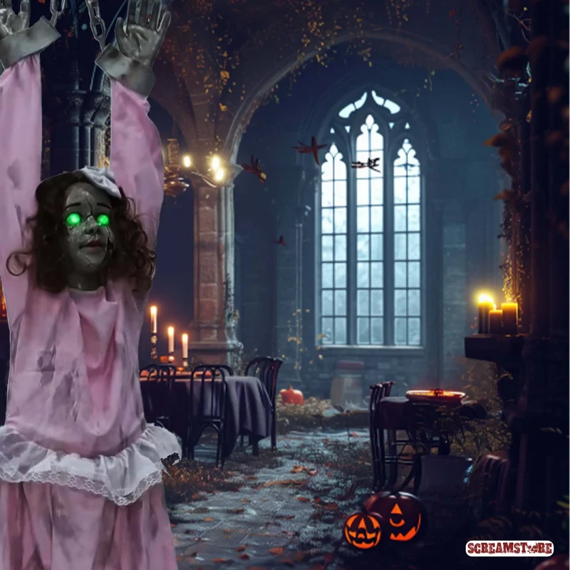 Schreiendes Horror Mädchen Viktoria