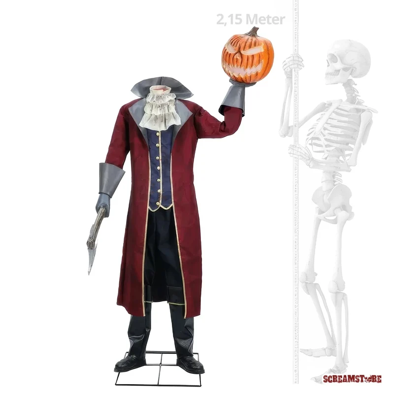 Headless Horsemann mit Jack O Lantern