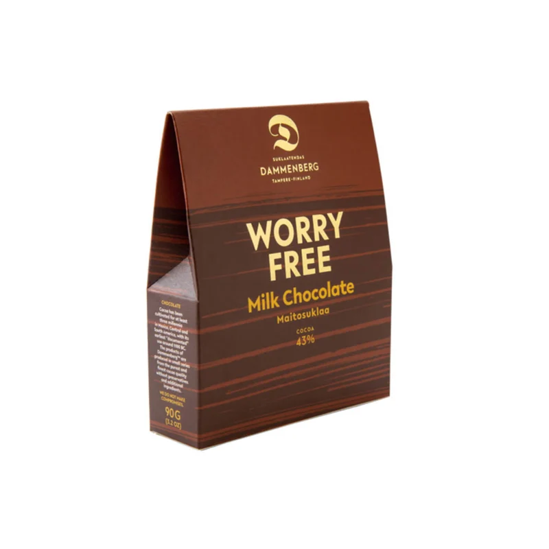 Milch-Schokoladentaler - Worry free 43% (Dammenberg)