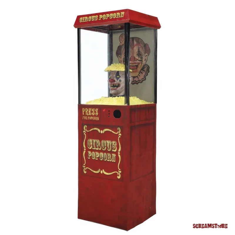 Scary Popcorn Popper Clown Schocker
