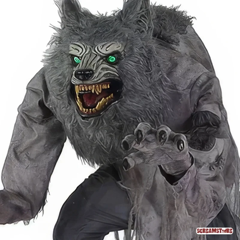 Lungernder Werwolf Vollmond Kino Monster