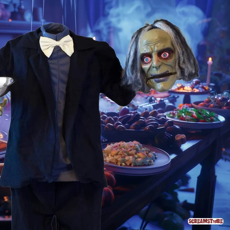 Kopfloser Horror Zombie Butler James