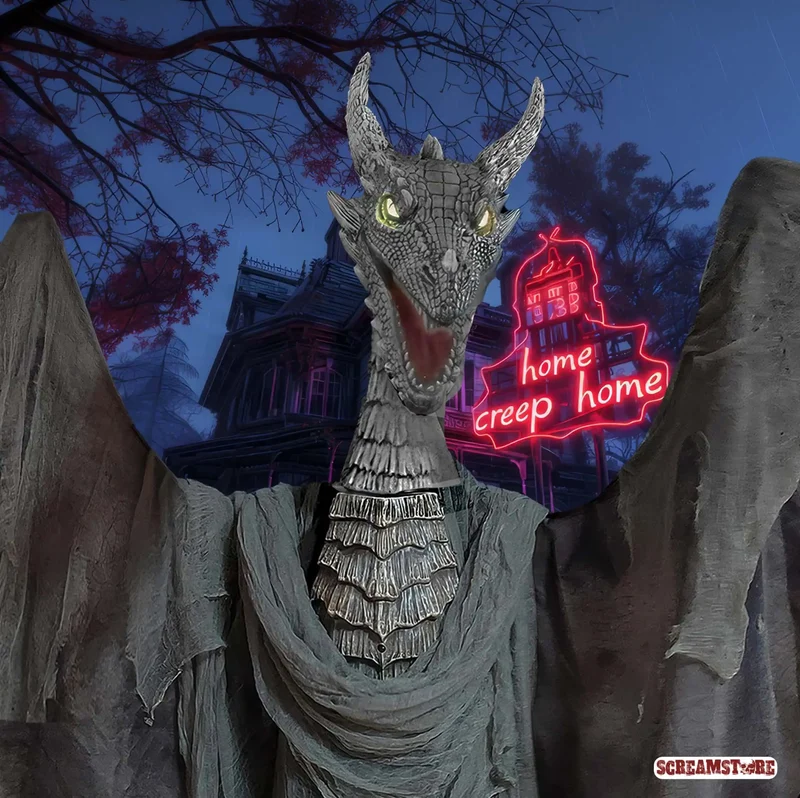 Epic Fantasy Feuer Drache