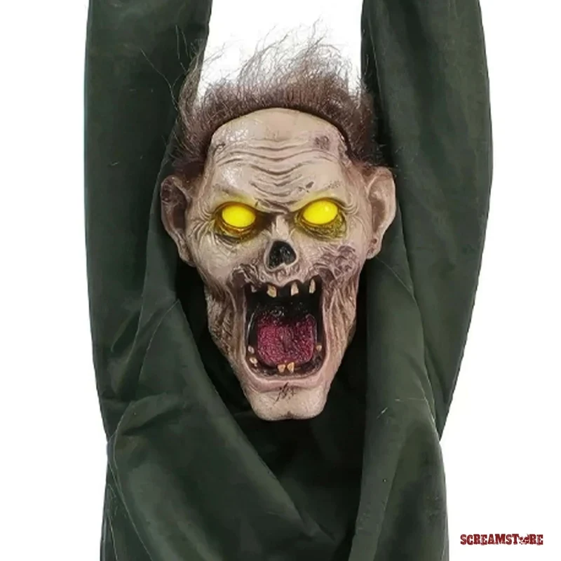 Hängender schreiender Zombie Hans