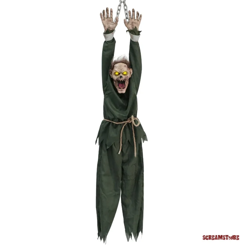 Hängender schreiender Zombie Hans
